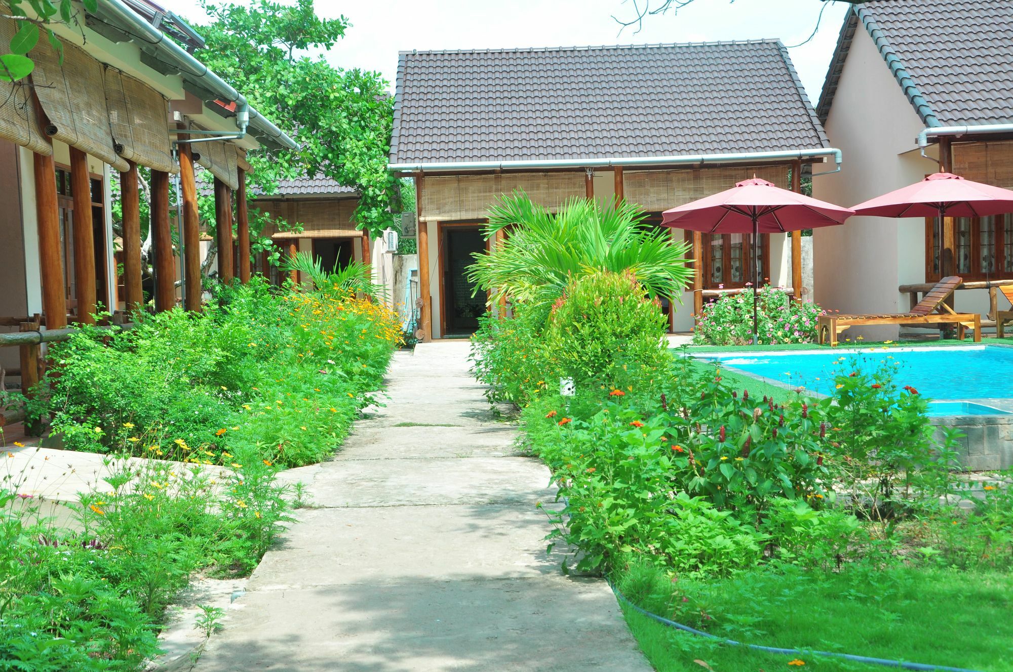 Thuy Van Bungalow Duong Dong Exterior foto
